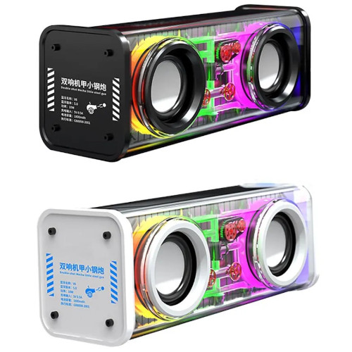 Mecha A88 Double Shot Transparent Bluetooth Speaker