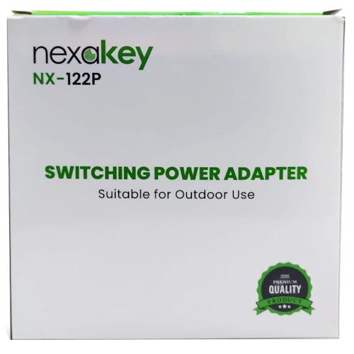 Nexakey NX-122P 12V 2A Switching Power Adapter