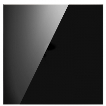 Fiko 86-Type Blank Tempered Glass Switch Socket Panel