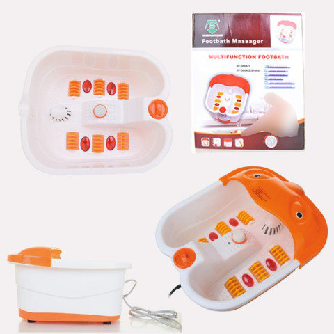 Foot Bath Massager Spa with Heat Vibration & Roller Function