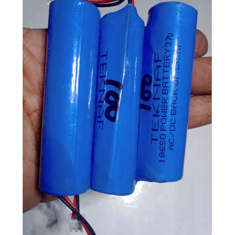 3-Pcs Li-on DC Light Battery with Cable