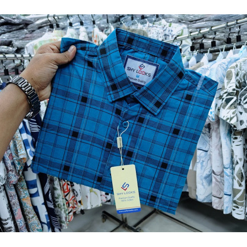 Exclusive Casual Design Cotton Check Shirt