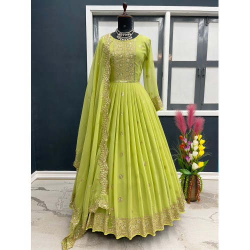 Readymade Georgette Party Dress