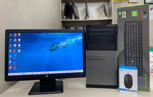 Desktop PC Core i3 4th Gen 8GB RAM HP 19" Monitor