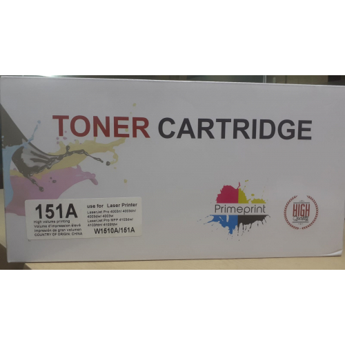 Prime Print 151A / W1510A LaserJet Toner Cartridge (Without Chip)