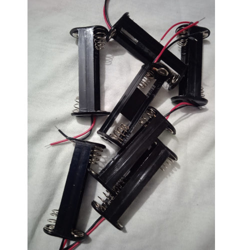 7-Pcs 2-Hole AA/AAA Battery Case