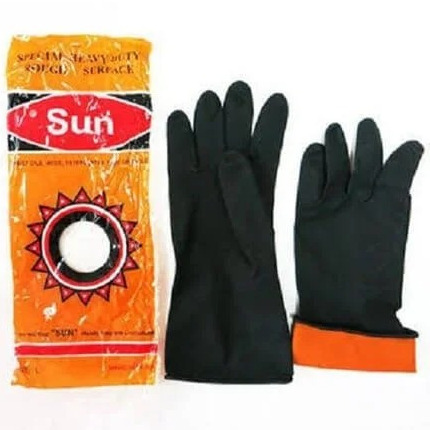 Sun Industrial Rubber Safety Hand Gloves 1 Pair