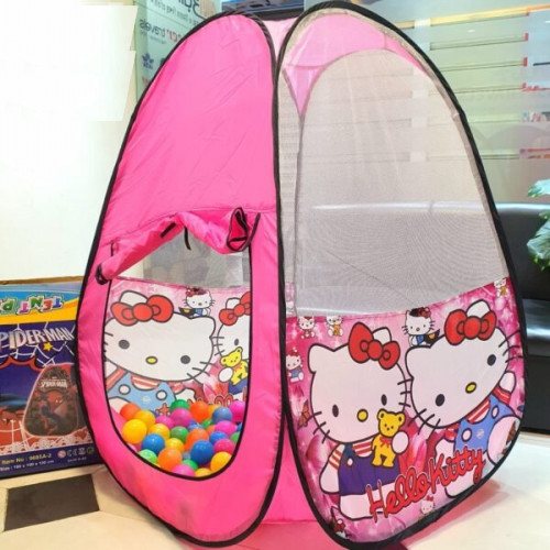Hello Kity Baby Tent House with 50-Pcs Ball