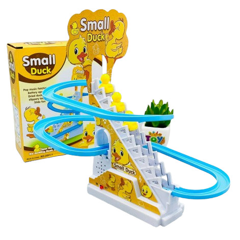 9-Pcs Small Duck Chase & Race Track Set