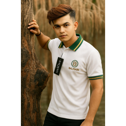 Balmain High Quality Polo T-Shirt
