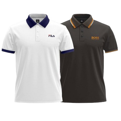 Fila High Premium Polo T-Shirt Combo Pack