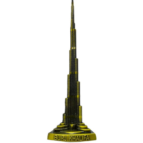 Burj Khalifa Metal Decorative Antique Showpiece