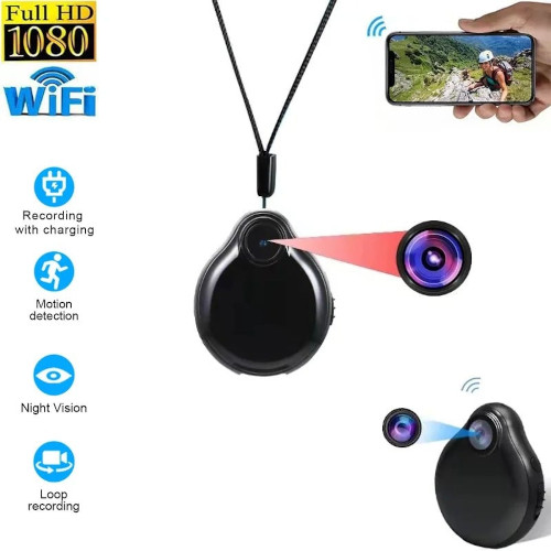 KC11 Full HD Night Vision Wi-Fi Locket Camera
