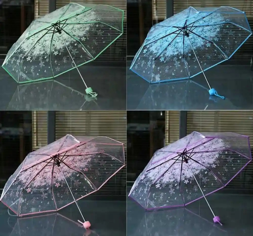 Transparent Stylish Umbrella