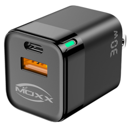 Moxx MC-30 30W USB & PD GaN Power Adapter