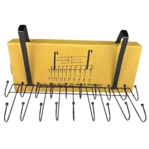 Over The Door Durable 19-Hook Hanger