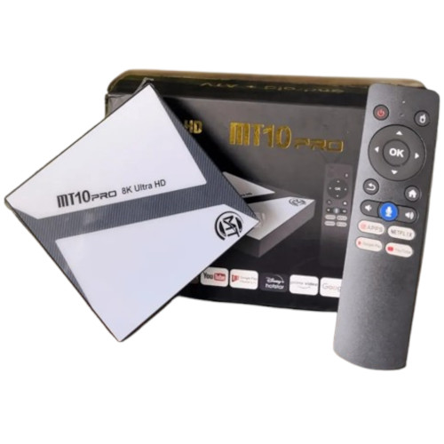 MT 10 Pro 8K Ultra HD Voice Remote Android TV Box