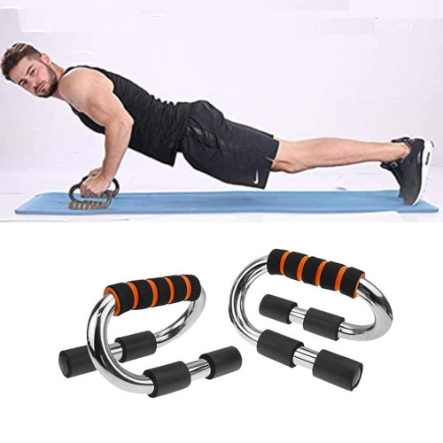 S-Shape Fitness PushUp Bar