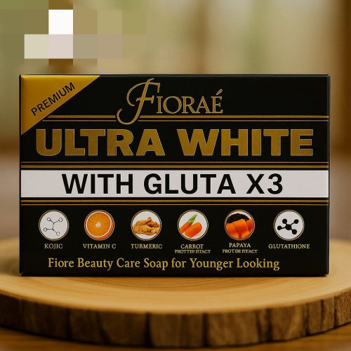 Fiorae Ultra White Soap with Gluta X3