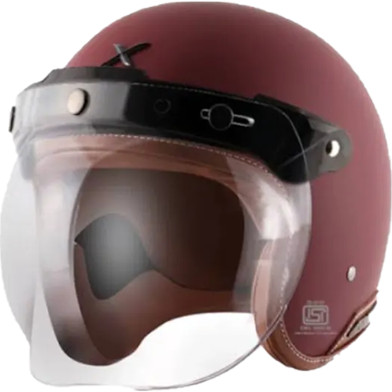 Axzor Retro Half Face Bike Helmet