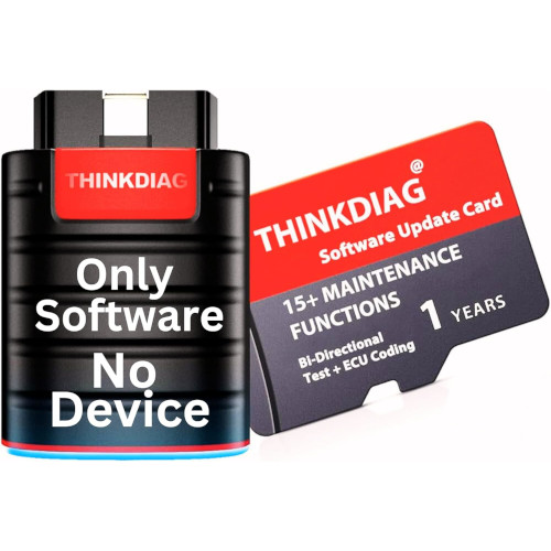 Thinkdiag 1-Year Software Update Card