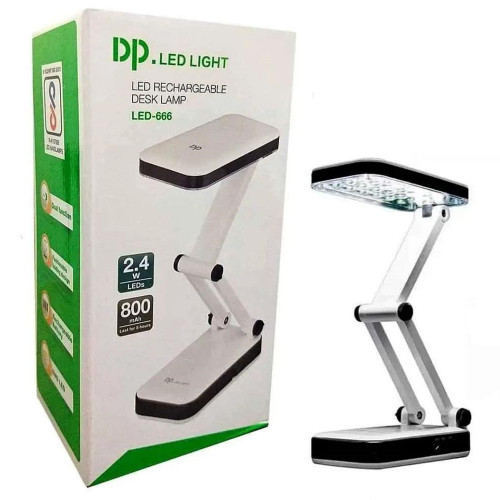DP LED-666 Rechargeable Foldable Desk Lamp