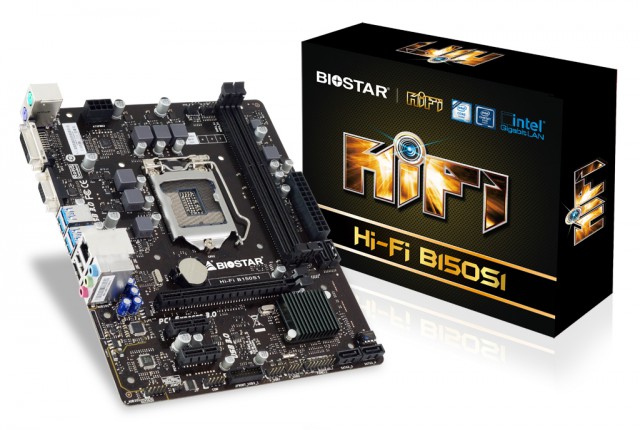 Biostar HiFi-B150S1 Motherboard Support 6th Gen Processor