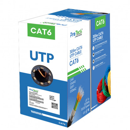 PTN-C6-FC-OUT-BK-305M UTP Cat6 Full Cooper Cable