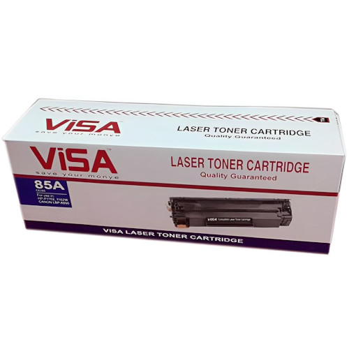 Visa 85A Black Laser Toner Cartridge