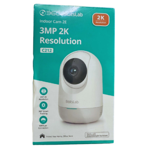 Bostlab C212 2E 3MP 360° Indoor Wi-Fi Camera