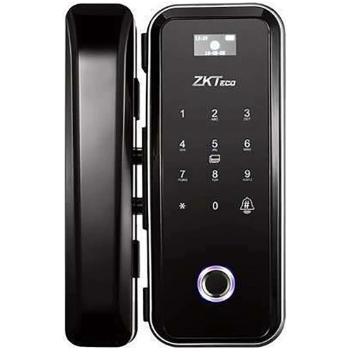 ZKTeco GL300W Fingerprint Wi-Fi Glass Door Smart Lock