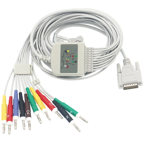 10-Lead 2.5m ECG Cable