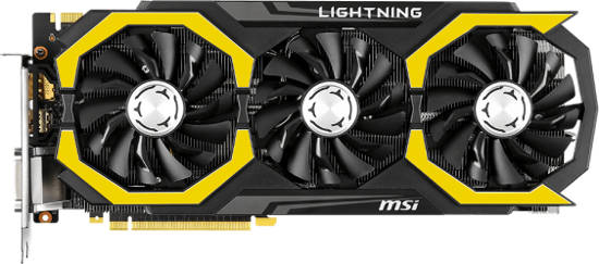 MSI GeForce GTX 980Ti Lightning 6GB DDR5 Graphics Card