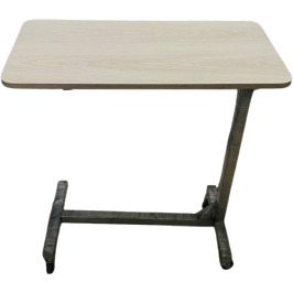 Over Bed Bedside Table with Wheels