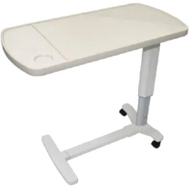 ABS Overbed China Food Table for Hospital