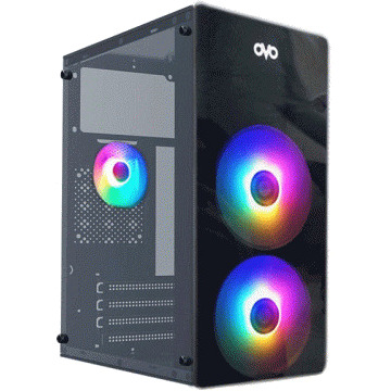 OVO CC21705 Crystal Mini M-Atx Desktop Casing