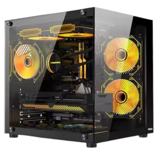 OVO 280B 5X-ARGB Black Ice Cool Gaming Casing
