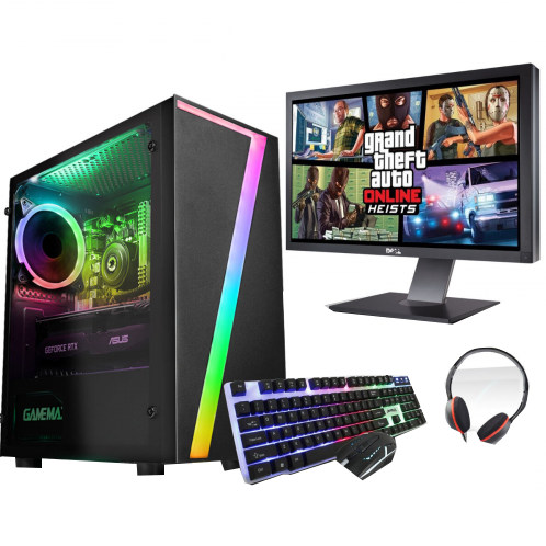Desktop PC Core i3 8th Gen 8GB RAM 19" Monitor