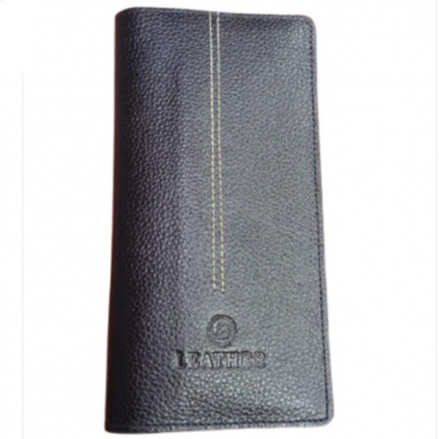 Genuine Leather Long Wallet