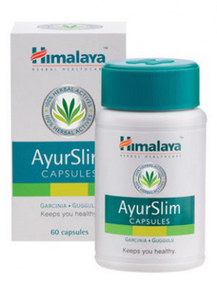 Himalaya Ayurslim Natural Body Fat Reduction Remove Toxins