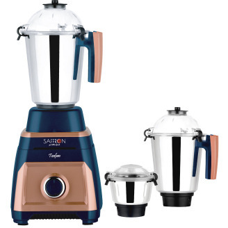 Saffron Toofan Blue Mixer Grinder with 3 Jar