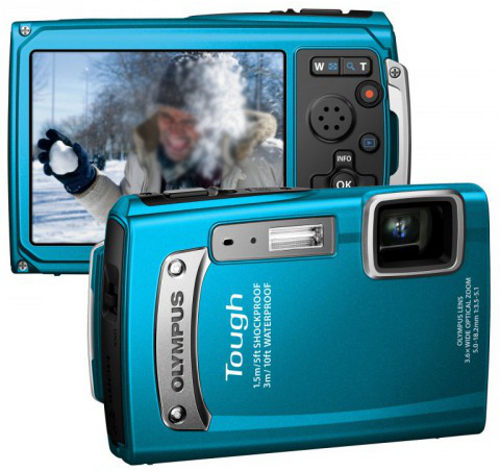 Olympus Tough TG-320 Waterproof 14MP USB Digital Camera
