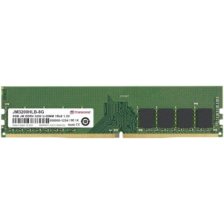 Transcend JetRAM 8GB DDR4 3200MHz U-DIMM RAM