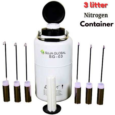 Suja Global SG-03 Liquid Nitrogen Storage Container