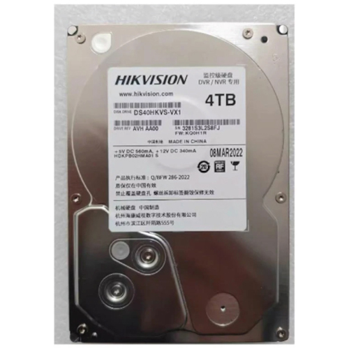 Hikvision DS40HKVS-VX1 4TB 3.5" SATA Surveillance HDD
