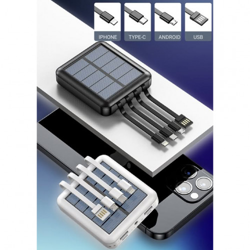 Mini 10000mAh Solar Power Bank