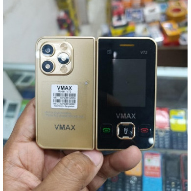 Vmax V72 Flip Mobile with Dual Display
