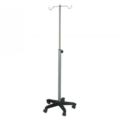 Adjustable IV Saline Stand For Hospitals
