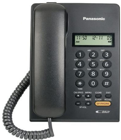 Panasonic Corded Telephone Landline KX-TS62 Basic Caller ID