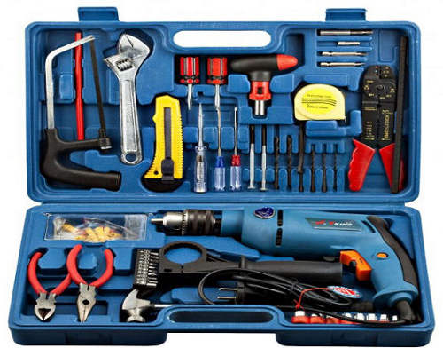 Tool Box Set 121 Pcs Mechanic Hand Tools With Drill Machine Tool Box Set 121 Pcs Mechanic Hand Tools With Drill Machine